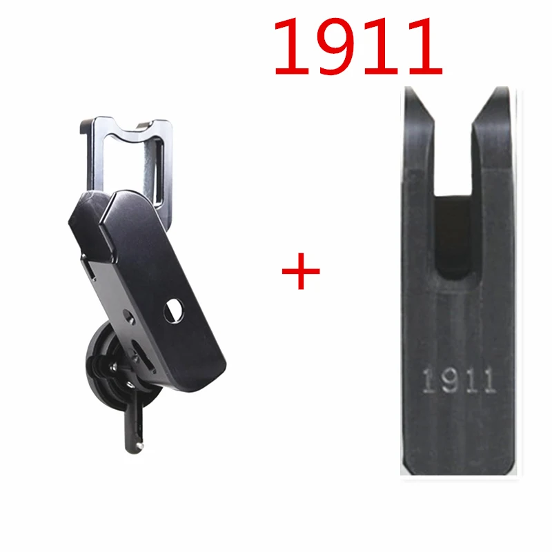 1911 BLACK Горячая TMC IPSC алюминиевая гоночная кобура и блок вставки для: SV, Glock CZ shadow 2 Черный Красный Синий Охота Вечерние - Цвет: 1911 BLACK