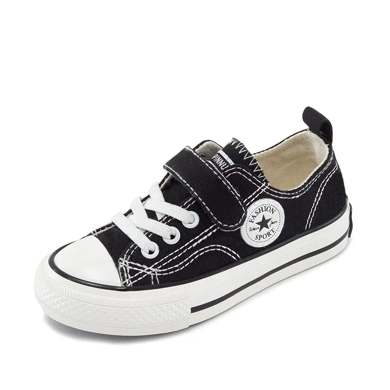 

2021 Ins New Spring Autumn Kids Canvas Shoes Children Sneakers Boys Girls Shoes Size 25-37 Children Shoes