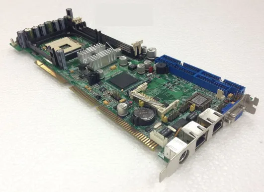 PCI 749D 100% OK IPC плата полноразмерная CPU карта ISA промышленная Встроенная PICMG 1 0 с ЦП RAM