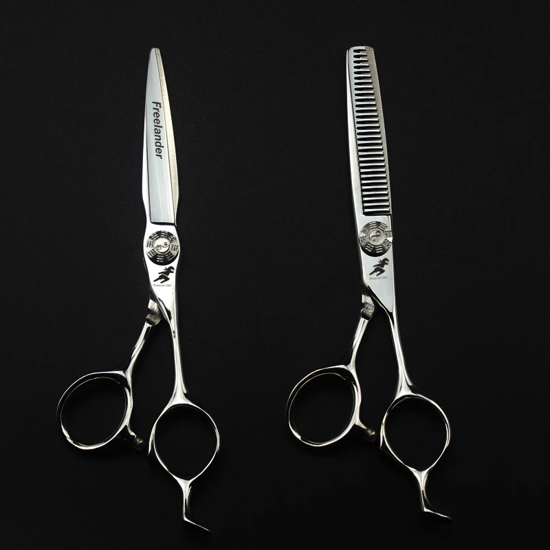 6 0 распродажа серебристые японские ножницы для волос 440C дешевые парикмахерские