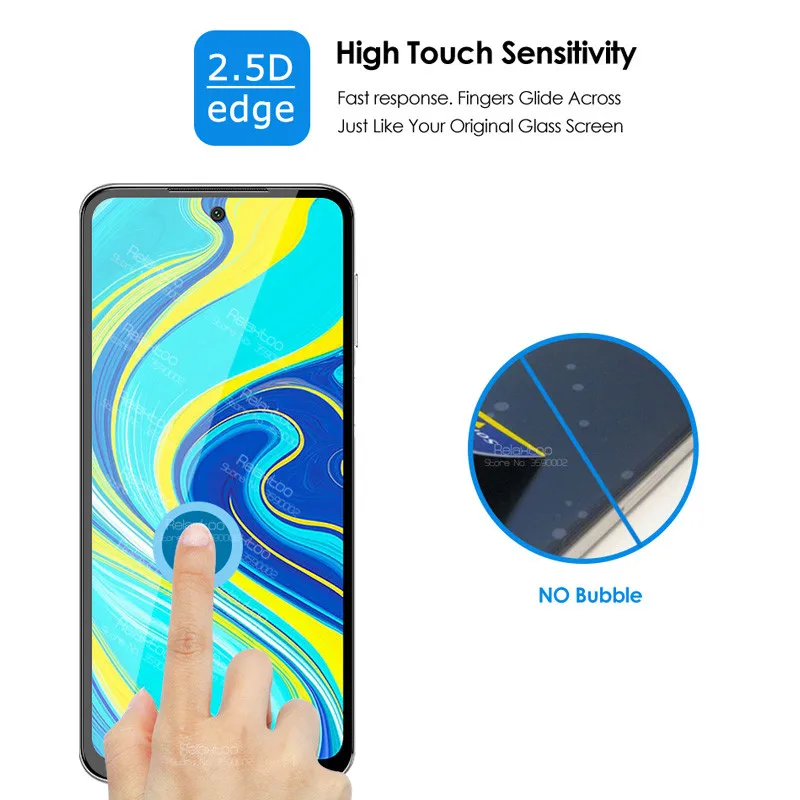 Защитное стекло 9D для xiaomi redmi note 9 s note9s не защита экрана объектива камеры защитная