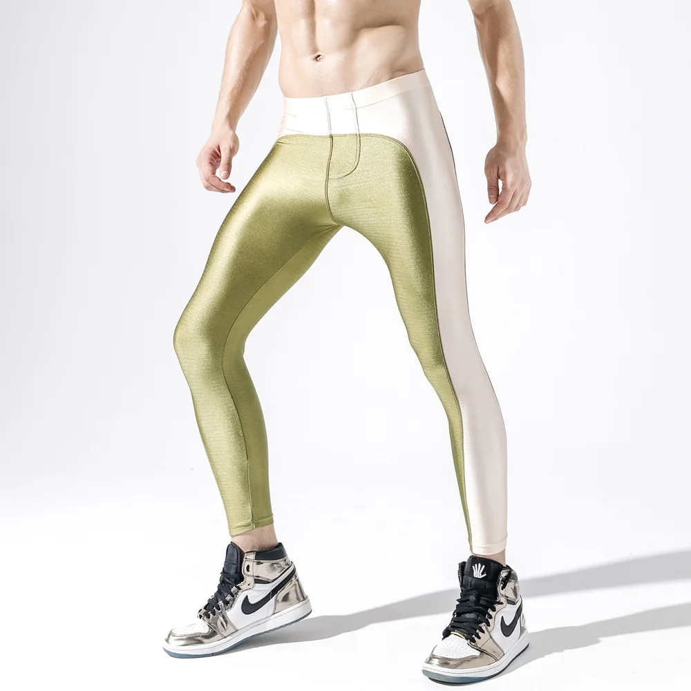 

Brand Running Tights Men Compression Fitness Cross-fit Training Gym Legging Sports Jogging Long Yoga Athletic Pants