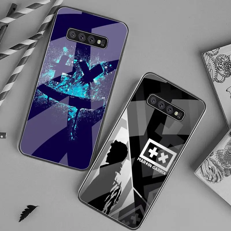 Martin Garrix DJ мягкий резиновый чехол для телефона из закаленного стекла Samsung S20 Plus S7 S8