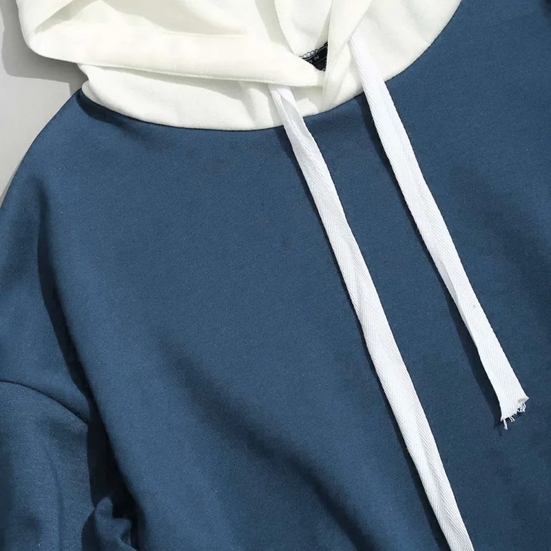 

Sleeve Hoodies Sweatshirts Men Women Color Block Patchwork Hoodie Hip Hop Streetwear 2020 Oversized Outwear Long Sleeve Hoody