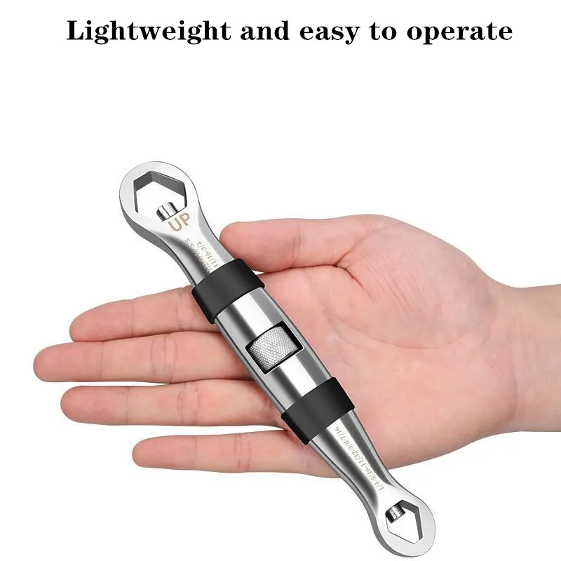 23 в 1 Многофункциональный Цветущий сливовый шестигранный двухсторонний открытый