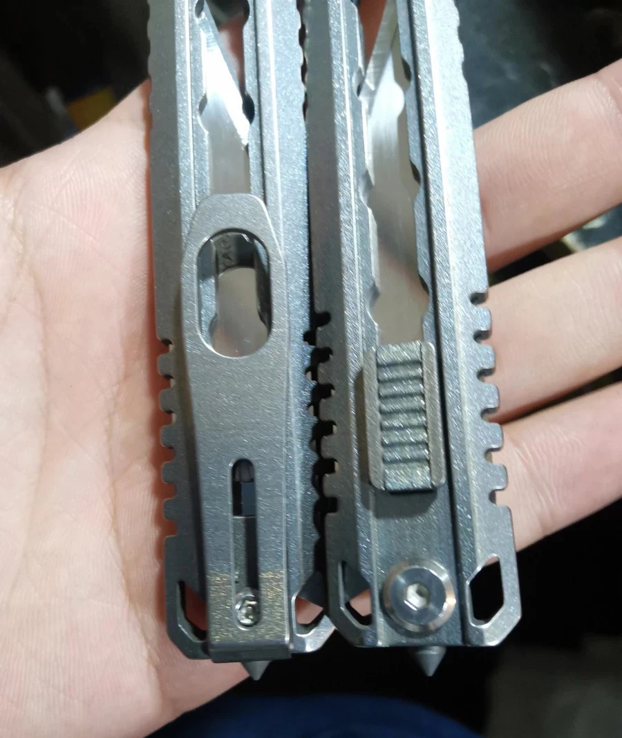 Универсальный нож из титанового сплава держатель для лезвия с титановым зажимом