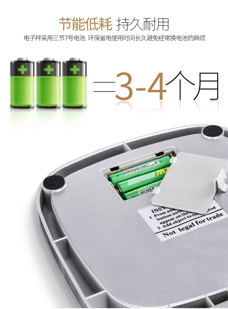 Электронные кухонные весы из нержавеющей стали точный домашний безмен для
