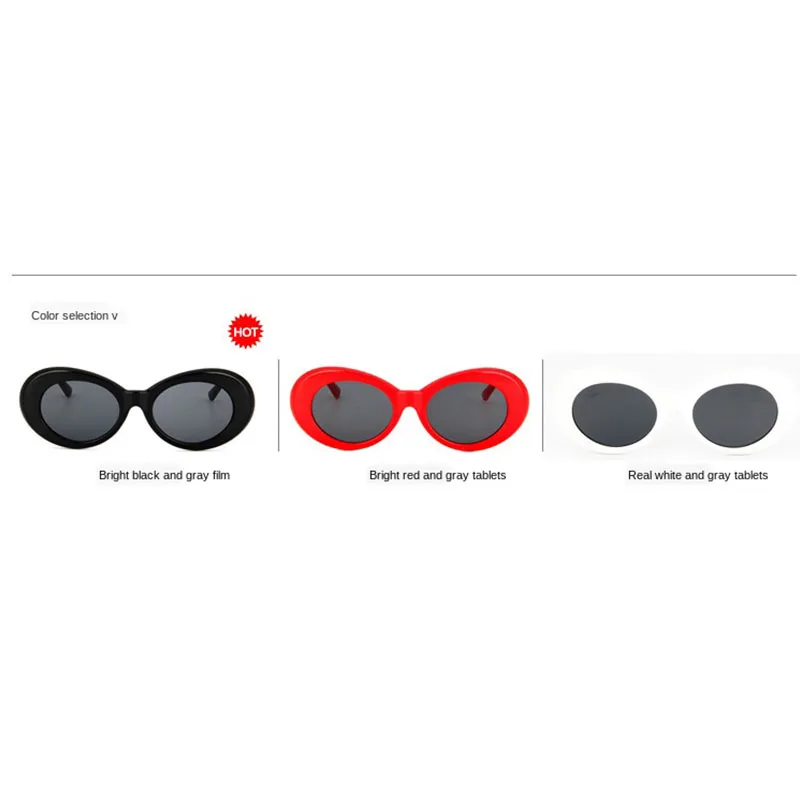 

New fashion oval children's sunglasses cute unisex children's sunglasses UV400 retro fashion children's sunglasses