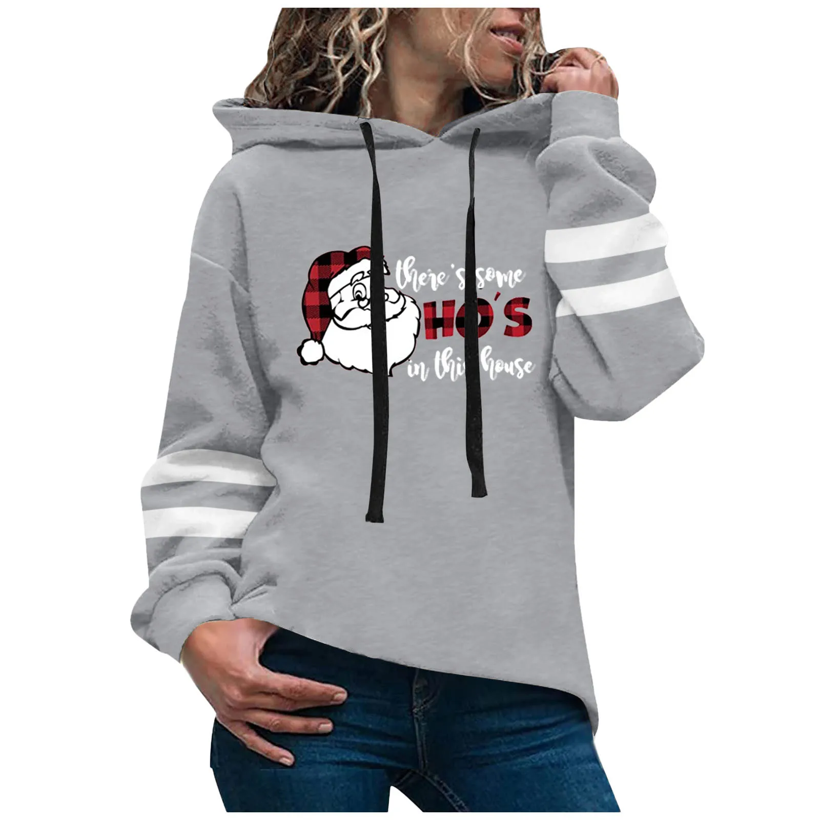 Осенне-зимняя Повседневная Толстовка на шнуровке топы пуловер с длинным рукавом