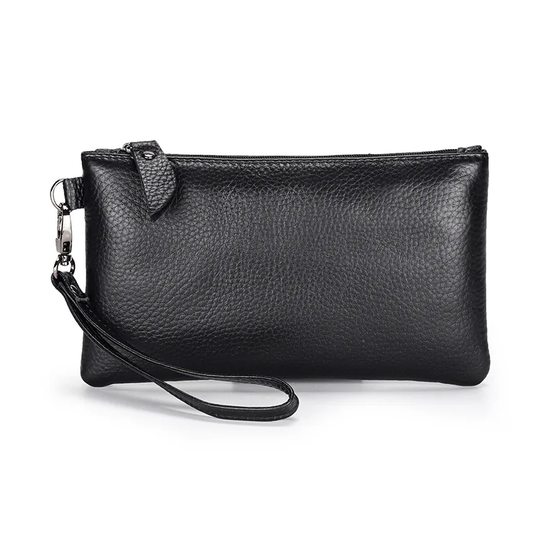 Кожаная женская сумка новая кожаная на запястье модная сумка-конверт | Багаж и