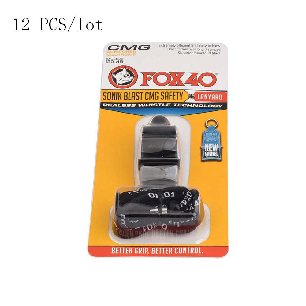 FOX40 Sonic Soccer Referee Whistles Police Basketball Rugby Handball Volleyball Sports Camping Survival Football Coach Whistle