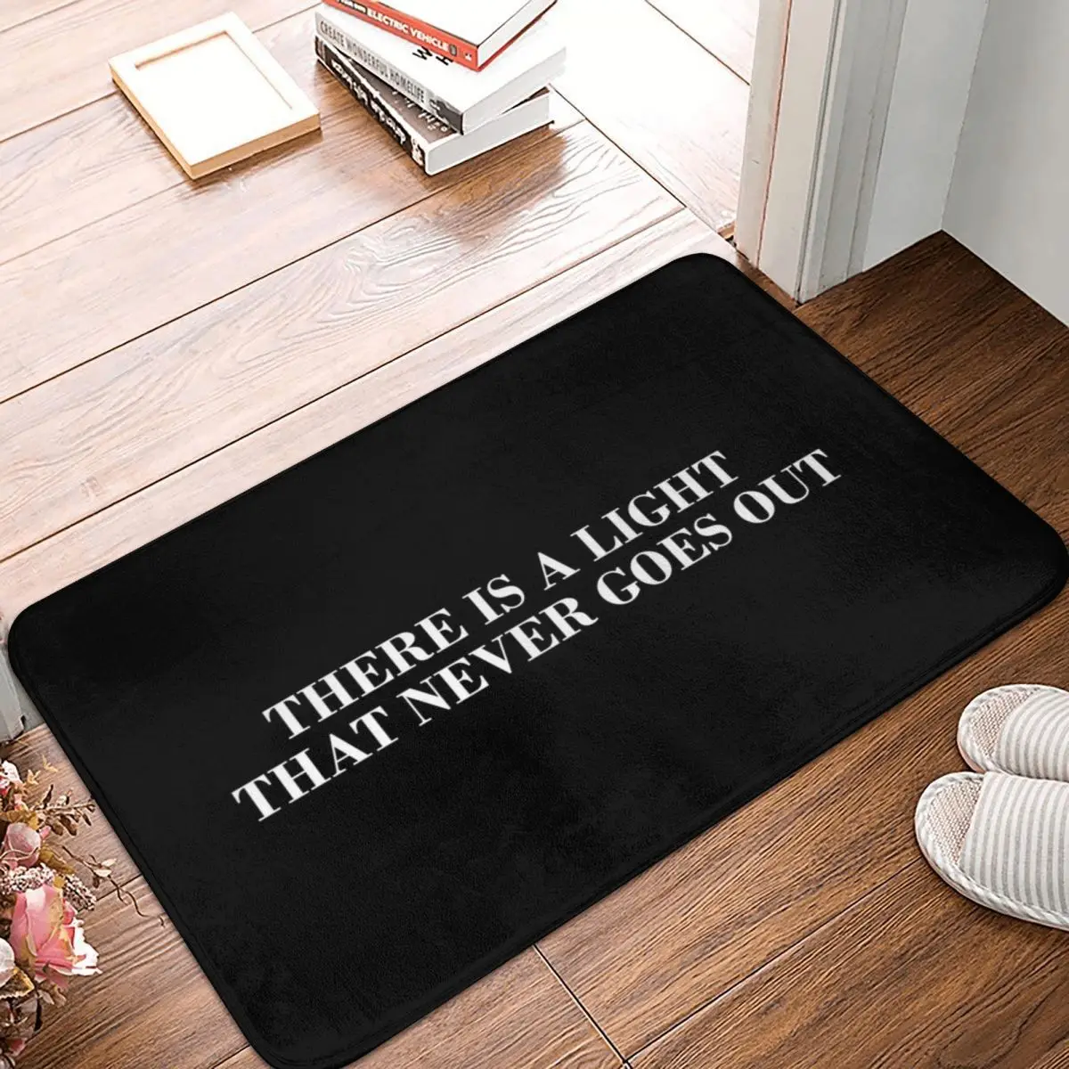 

There Is A Light That Never Goes Out Doormat Carpet Mat Rug Polyester PVC Non-Slip Floor Decor Bath Bathroom Kitchen Balcony
