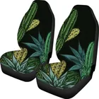 Автомобильные Чехлы На Сиденья, универсальные защитные чехлы на передние сиденья автомобиля, аксессуары для интерьера, кактус, Стайлинг, авто защитные чехлы