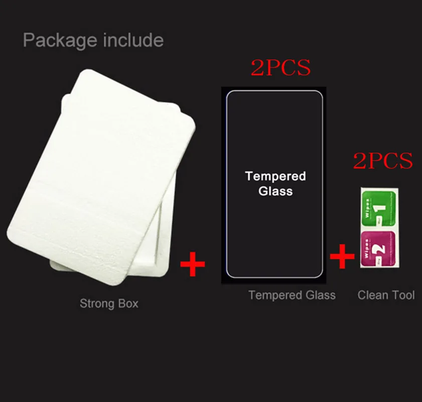 

2PCS FOR Doogee N20 Pro Tempered Glass Protective N20Pro Y9 PLUS 6.3" Screen Protector Film Phone Case Cover