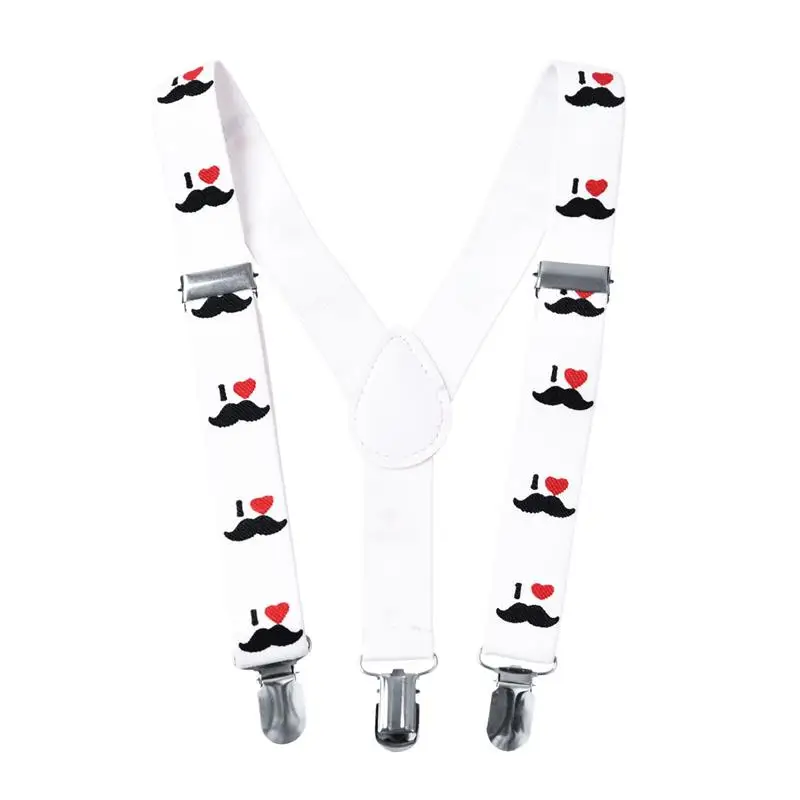 Регулируемый эластичный зажим в виде усов для мальчиков|mustache suspenders|belt suspendersuspenders