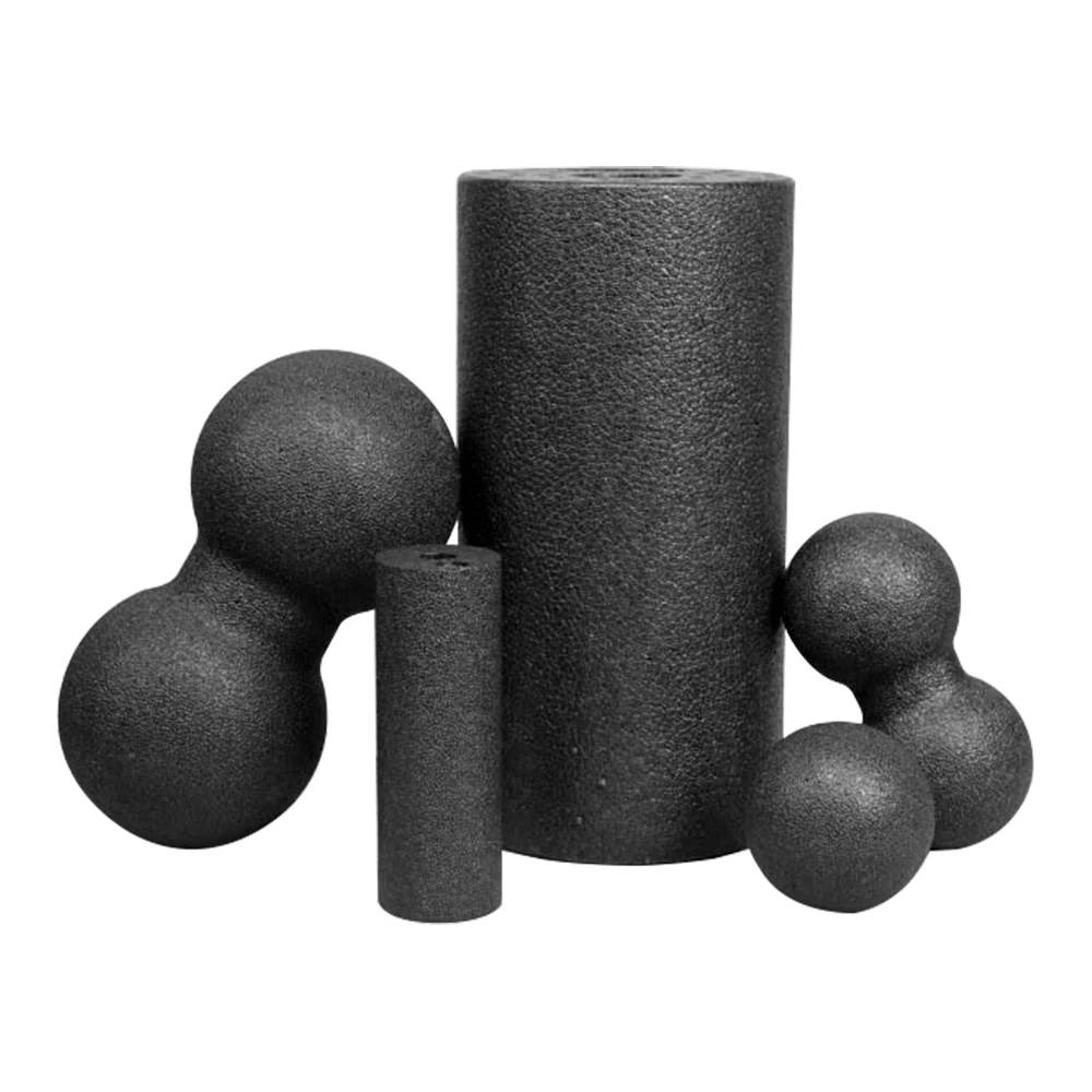 Набор из блок и ролик пенопластовых шариков для йоги массажа самостоятельной