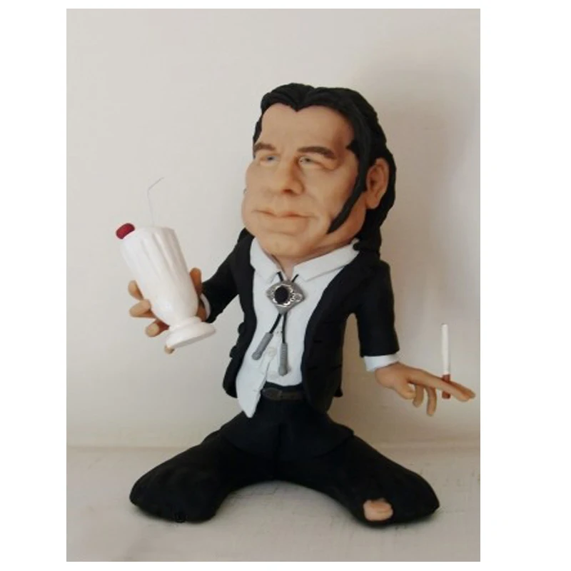 

1PCS Handmade Statues of Classic Film Characters Exquisite Movie Fan Gift Home Decorations High Quality Resin Desk Sculpture Toy