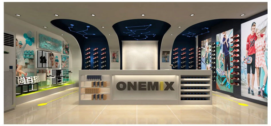 ONEMIX/кроссовки; женская спортивная обувь; дышащая тканая спортивная обувь на воздушной подушке; женская обувь для тренировок; кроссовки; женские светильник