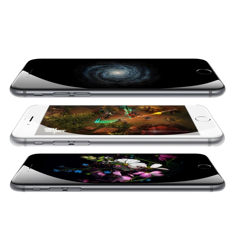 Apple iPhone 6 Plus IOS A8 смартфон P двухъядерный 5 дюймов 8 Мп 1 ГБ RAM 16 & 64 128 ROM WIFI 4G LTE