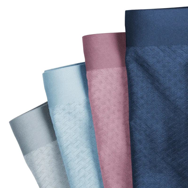 Бесшовное нижнее белье IYUNYI 4 шт./лот из вискозы мужские боксеры шорты модала