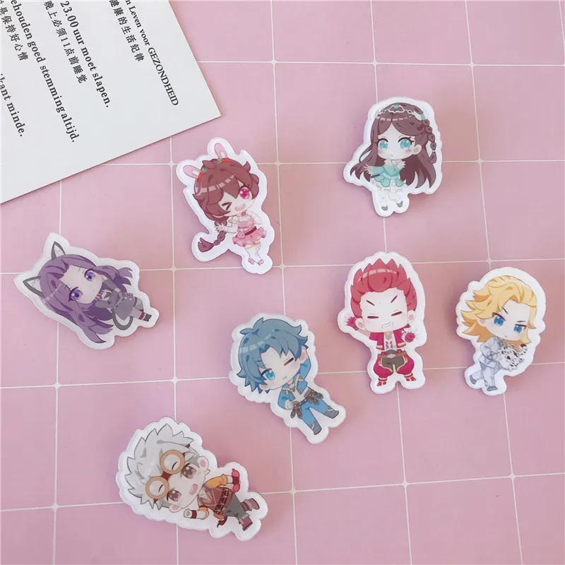 

Badge Acrylic Douluo Mainland Character Animation Pin Peripheral Birthday Tang San Xiaowu Support Brooch Fashion Customizable