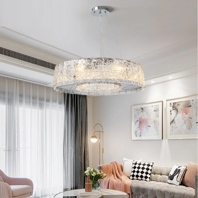 Хрустальная люстра современная стеклянная ручной работы для американского