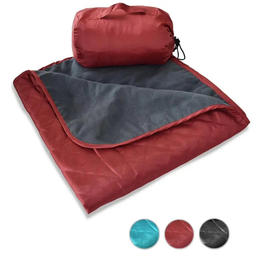 Mountaineering Field Camping Mat Outdoor Cold And Warm Fleece Picnic Office Sofa Lunch Break Air Conditioning Blanket | Спорт и