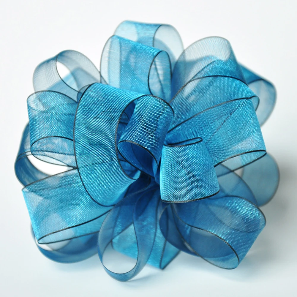 Лента из органзы оптовая продажа подарочная упаковка украшение Рождественская