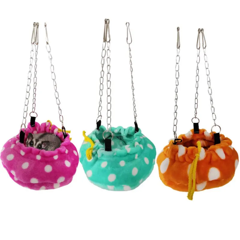 Большая подвеска для хомяка домашние животные белка хлопковый гамак двухслойная