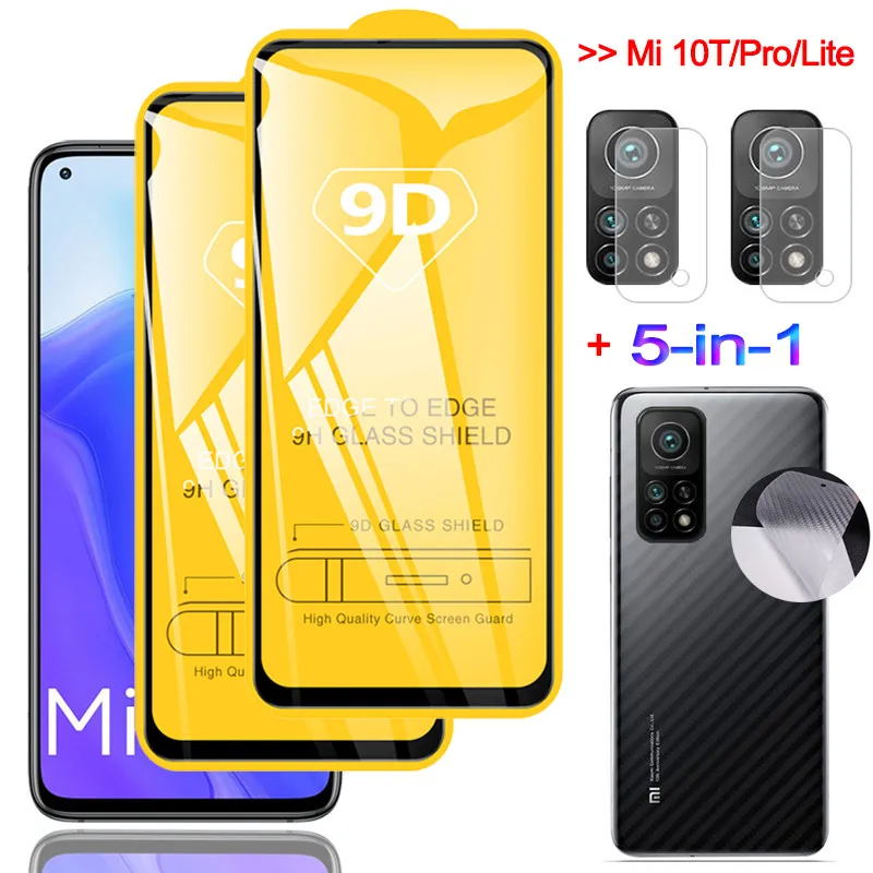 стекло передняя + задняя пленка для mi 10t pro xiaomi lite защитная mi10t glass 10 t защитное на ми