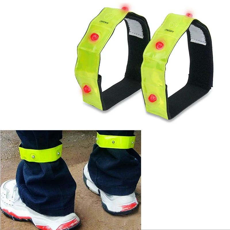 

Hand Strap Wristband LED Safety Reflective Light Shine Flash Glowing Luminous Armband Arm Belt Band Wrist Support Dropshipping