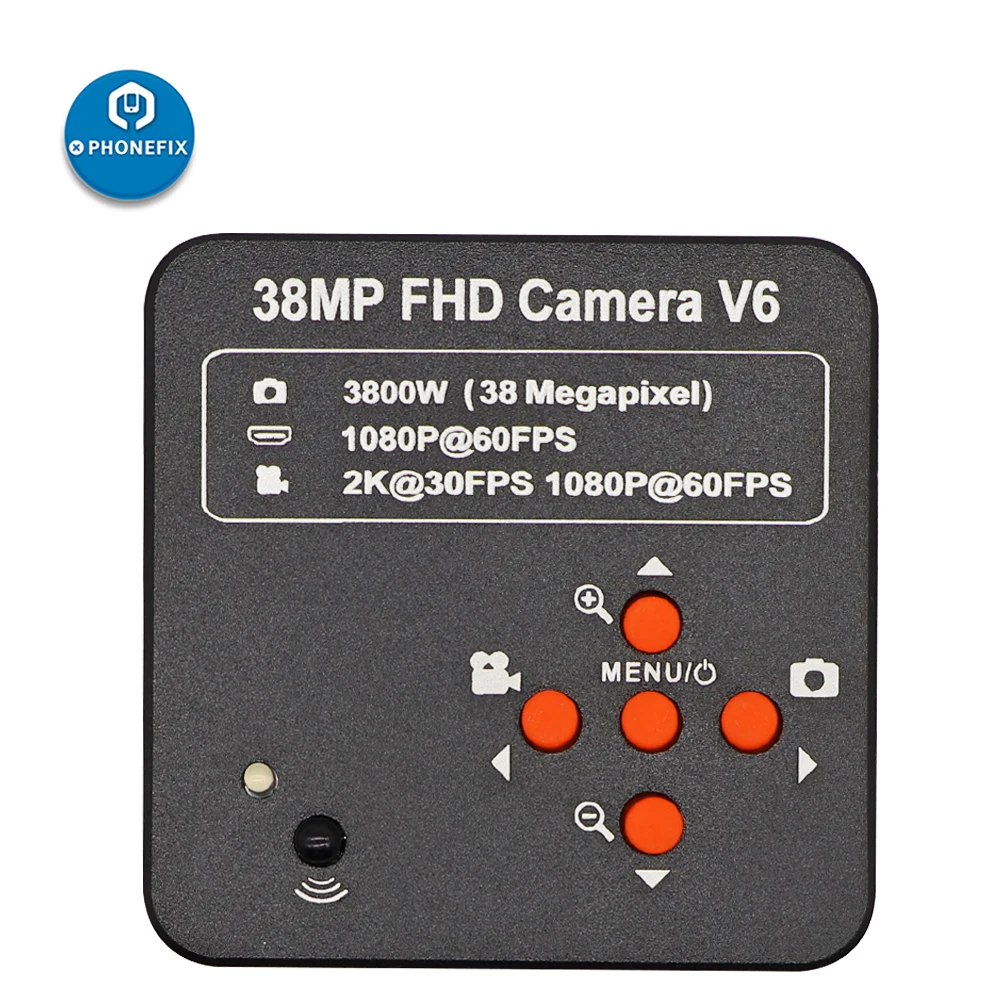 Цифровой микроскоп Full HD 38MP HDMI видеокамера USB с одновременным выходом