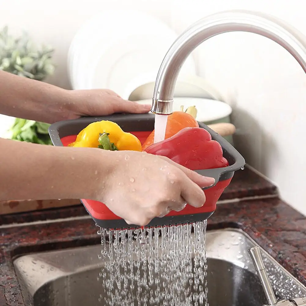 Kitchen Sink Sponge Holder Bathroom Hanging Strainer Organizer Exquisite Rack(Random Color
