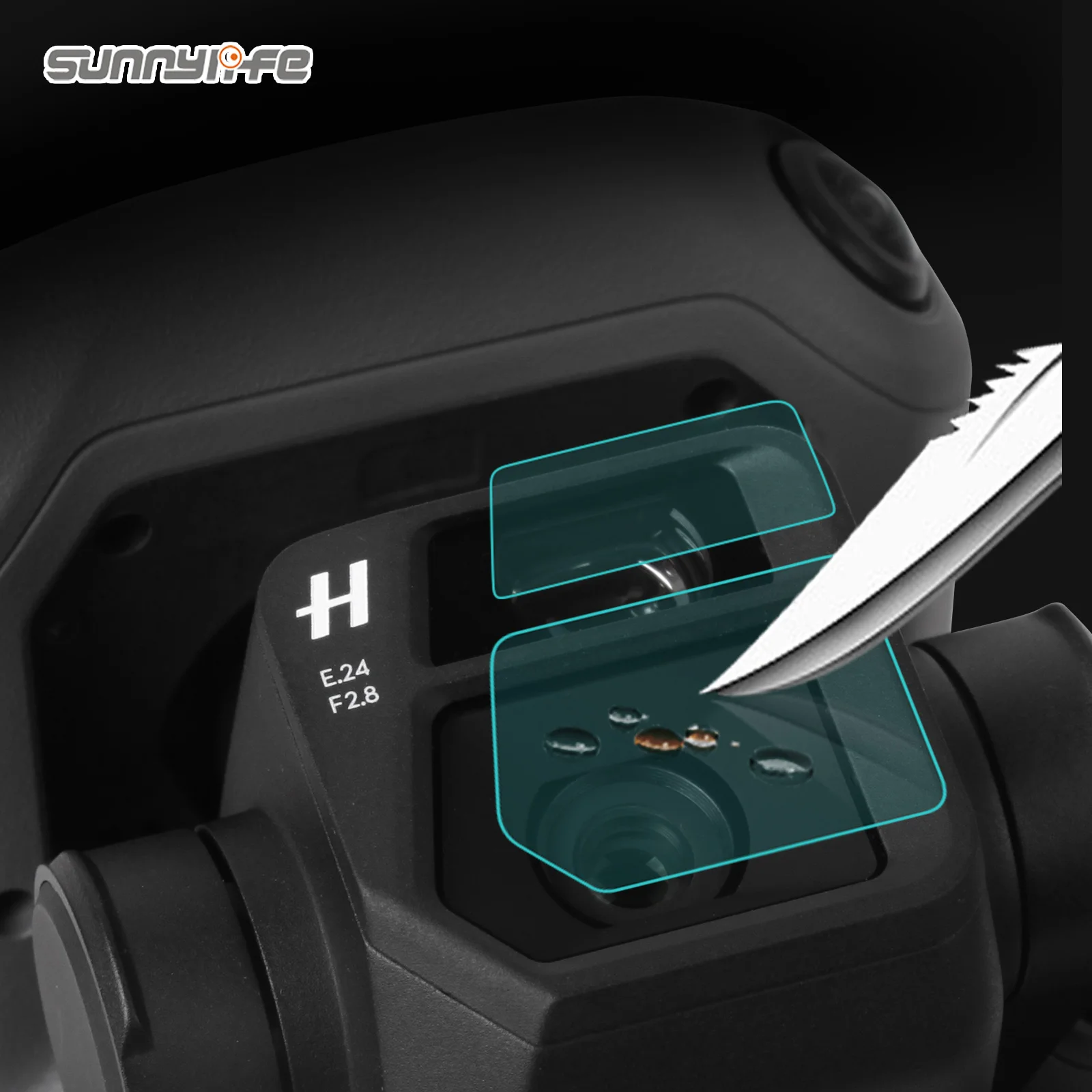 Комбинированная защитная пленка Sunnylife для объектива из закаленного стекла