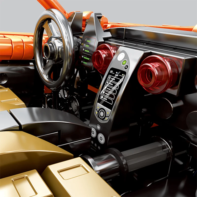 

708Pcs City P1 Super Racing Sports Car building blocks Technic Racer Speed Vehicle Supercar Children Kids Bricks Toys Gifts