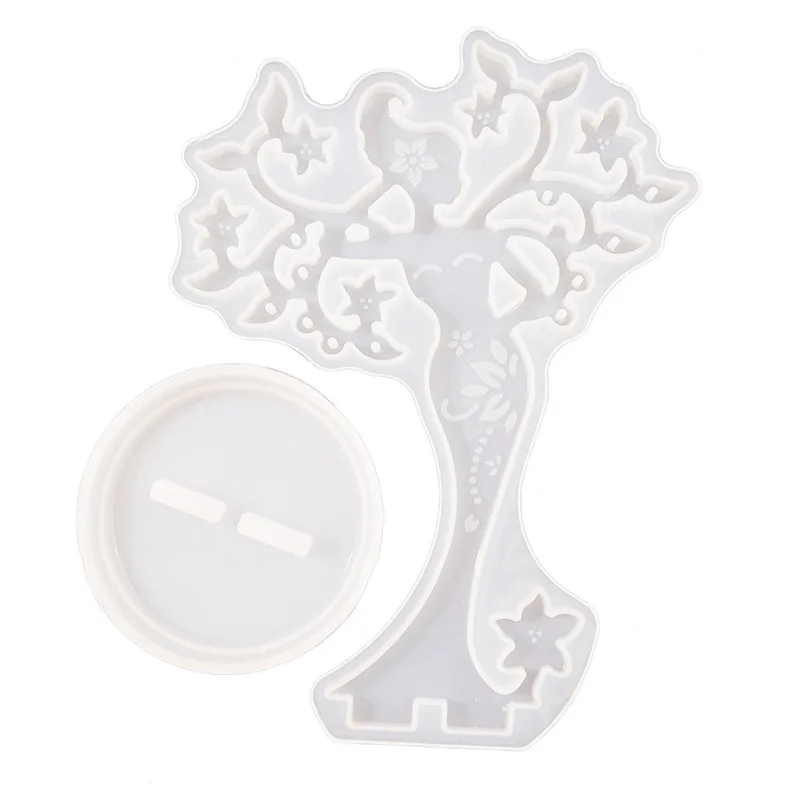 

Jewelry Shelf Mold DIY Silicone Mold Set-up Display Stand Jewelry Storage Box Storage Rack Human-shaped Epoxy Mold