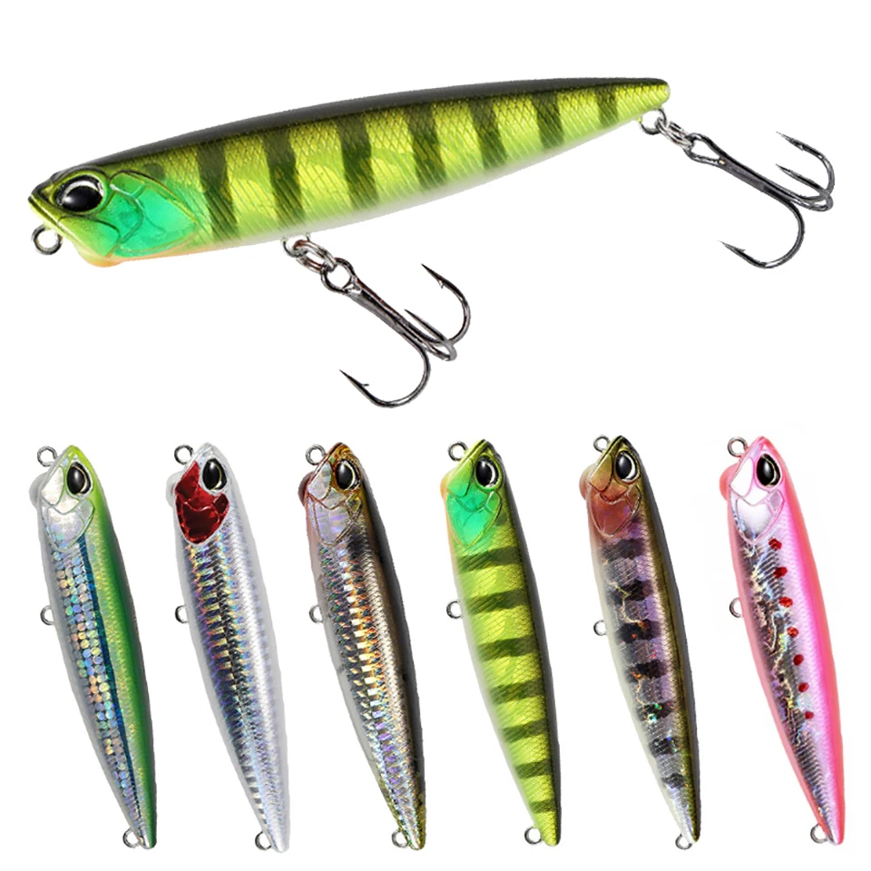 

1 Pcs High Quality Fishing Bait Popper Fishing Bait Swinger Length 100MM Weight 14.3G Submerged Fishing Artificial Hard Bait