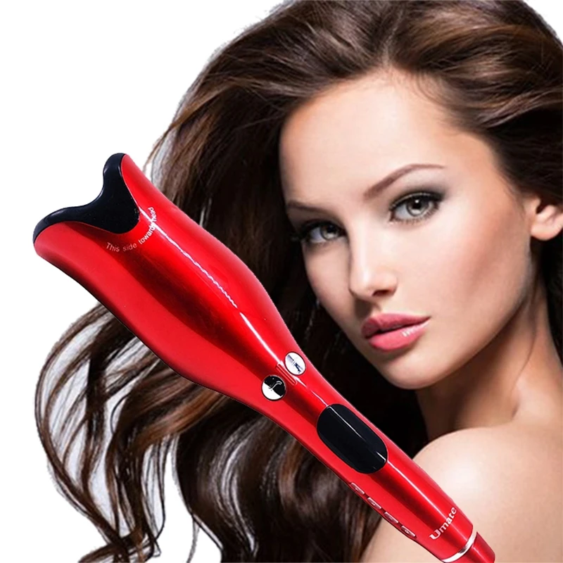 Automatic Hair Curler Electric Ceramic Heating Lcd Display R