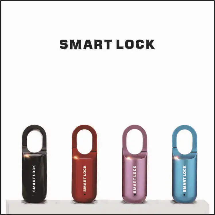 

Fingerprint padlock Smart padlock Small lock Fingerprint cabinet lock Cabinet lock Dormitory security lock