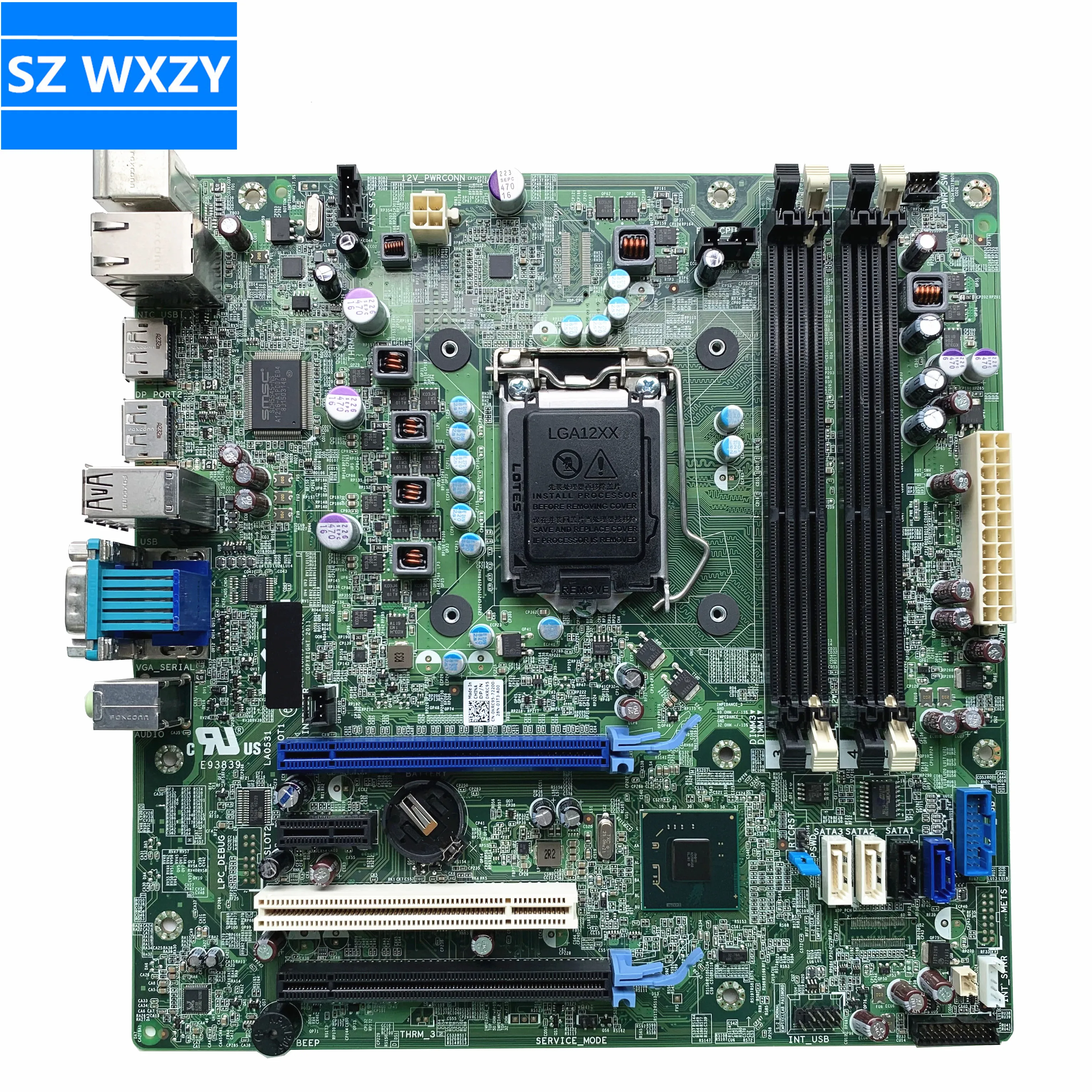 High Quality Desktop Motherboard FOR DELL OPX 7010 LGA1155 CN-0KRC95 KRC95 GY6Y8 CD6TV W2F8G DDR3 Q77 100% Tested Fast Ship | Компьютеры и