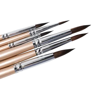 Набор кистей для акварели, для взрослых, начинающих, учеников, 6 шт.