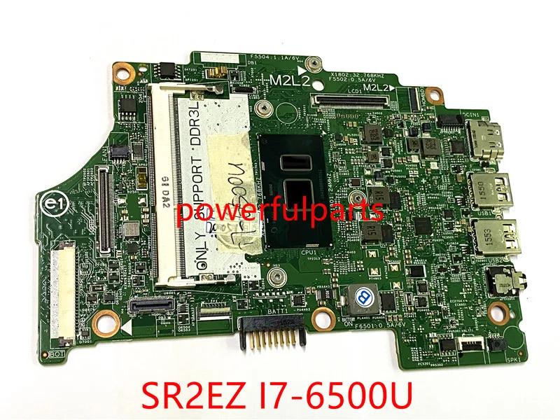 100% рабочая для dell inspiron 15 7568 материнская плата 0FX71J CN i7 6500U 2 5 GHz 14275 1 Материнская