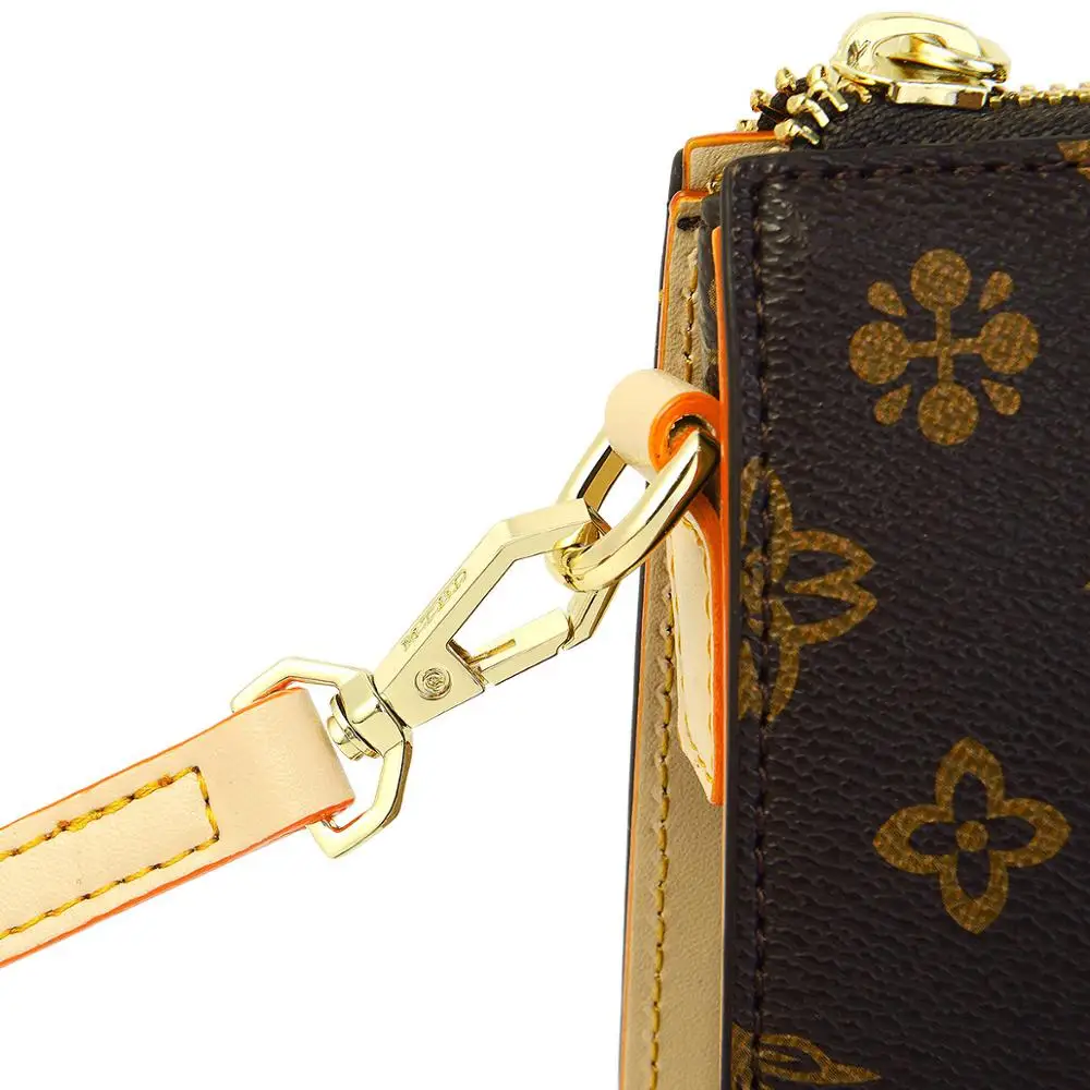 

2020 Retro Women's Wallet and Purse Multifunctional Long Purse Zipper Phone Wallet Louis Money Luxury Designer Card Cash Holder
