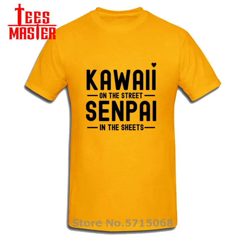 Kawaii on the streets Senpai in Sheets Anime Japanese Himiko Ahego Tshirts Comfortable t shirt Casual waifu short Sleeve TEE | Мужская