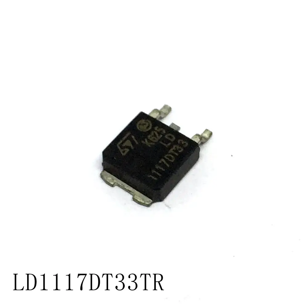 Фиксированный и регулируемый регулятор положительного напряжения LD1117DT33TR TO-252