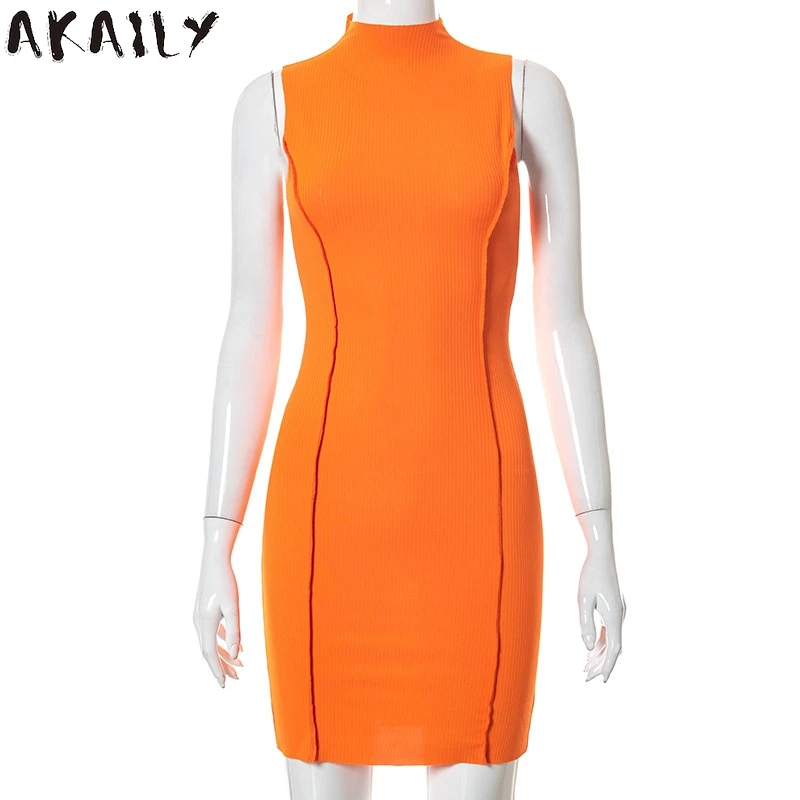 

Akaily Streetwear Black Bodycon Dresses For Women 2021 Solid Sleeveless Wrap Ladies Midi Dress Summer Casual Short Dress Female