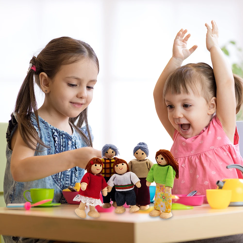 Моделирующая кукла сделай сам семейная ролевая игра экшн-модель веселая