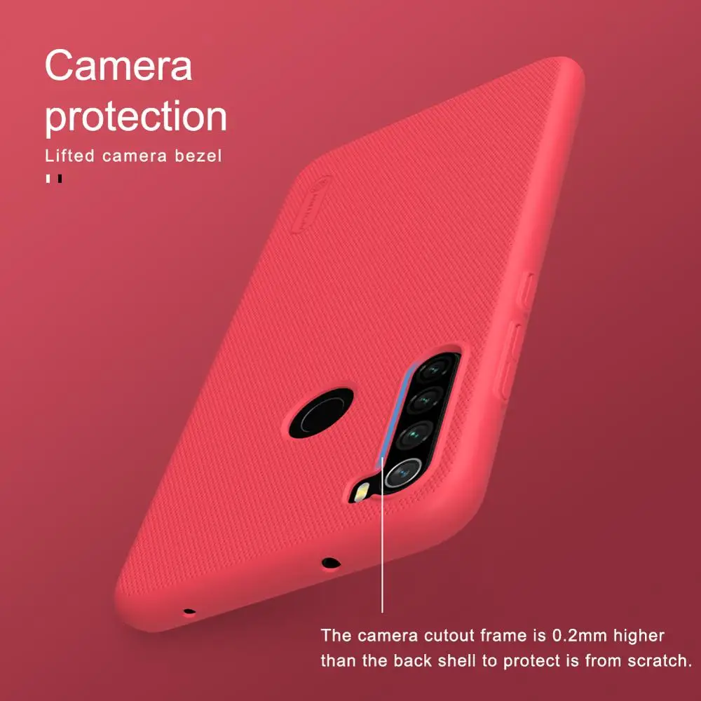 Чехол Nillkin для Xiaomi Redmi Note 8 7 Pro матовый защитный чехол задней панели ПК 8Pro