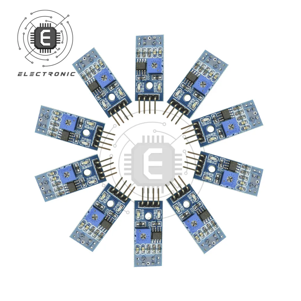 ИК-датчик TCRT5000 для Arduino Инфракрасный фотоэлектрический выключатель Detector