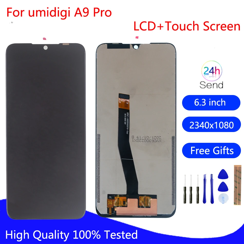 

Original For UMI Umidigi A9 Pro LCD Display Touch Screen Digitizer LCD Screen For UMI Umidigi A9 Pro Display Phone Repair Parts